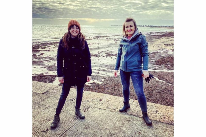Alicia and Lucyna, Jersey Fine Tea's New Field Manager